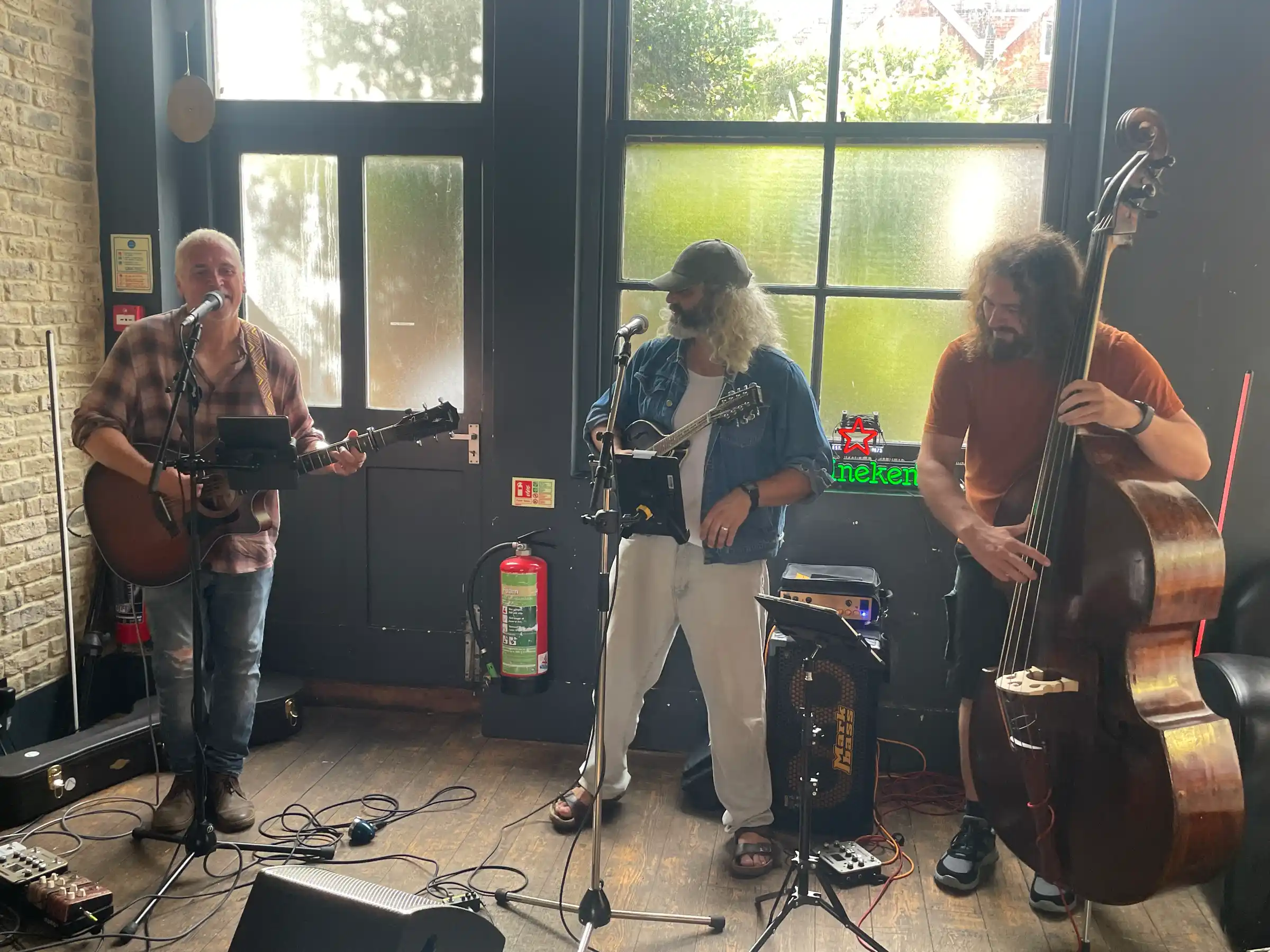 Bob Melrose Band performing live